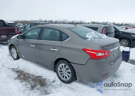 2016 Nissan Sentra Sv z USA, uszkodzony, nr VIN 3N1AB7AP9GY334923